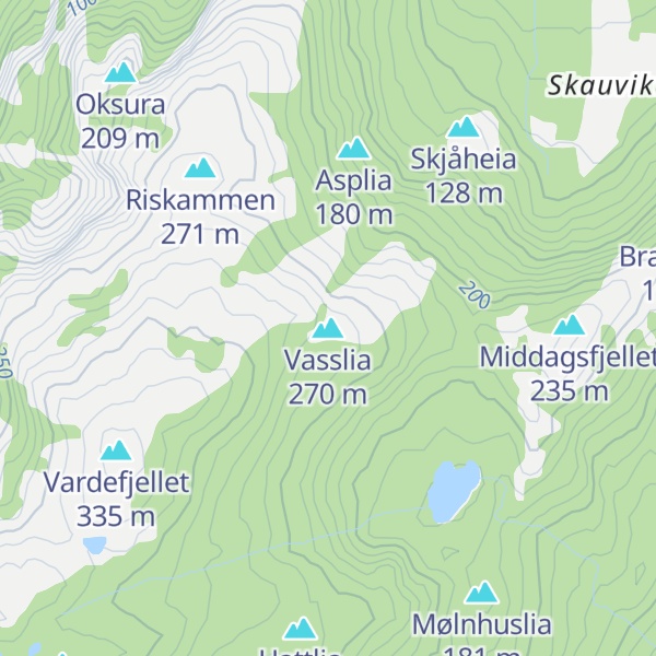 Map of Vasslia