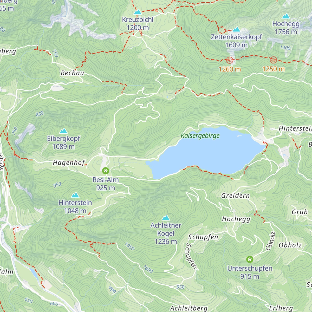 Jausenstation Goingstätt map