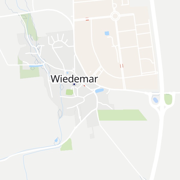 Map of Blockhütte Wiedemar