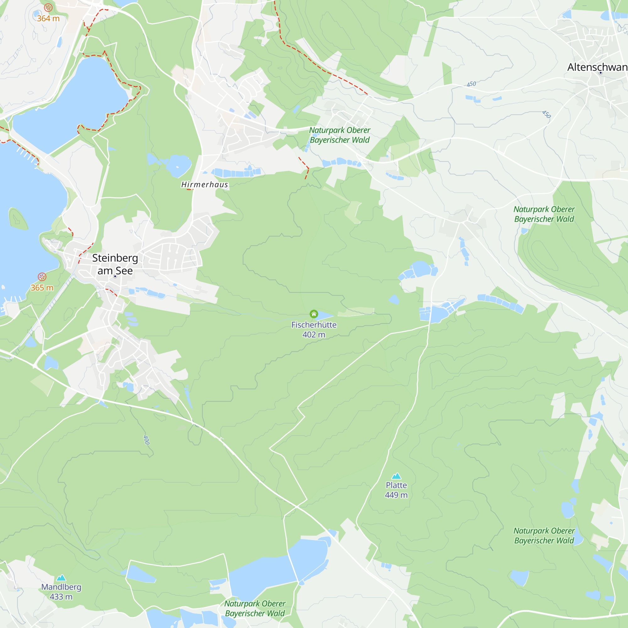 Fischerhütte map