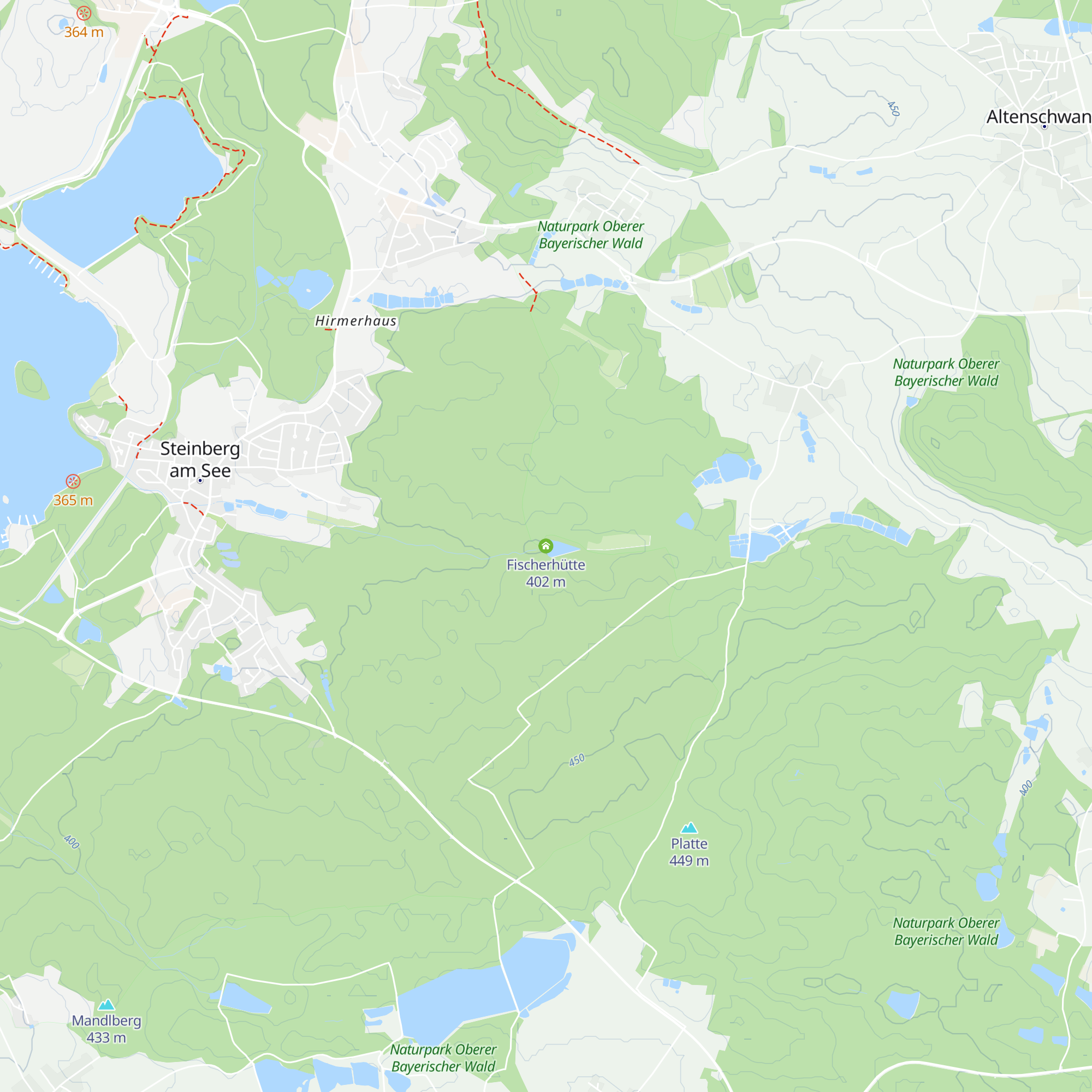 Fischerhütte map