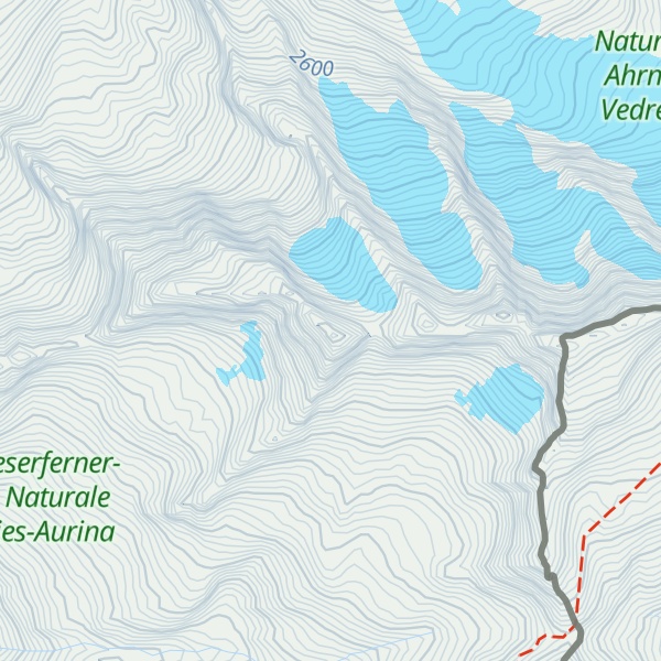 Map of Gamstod (Hohe Warte)