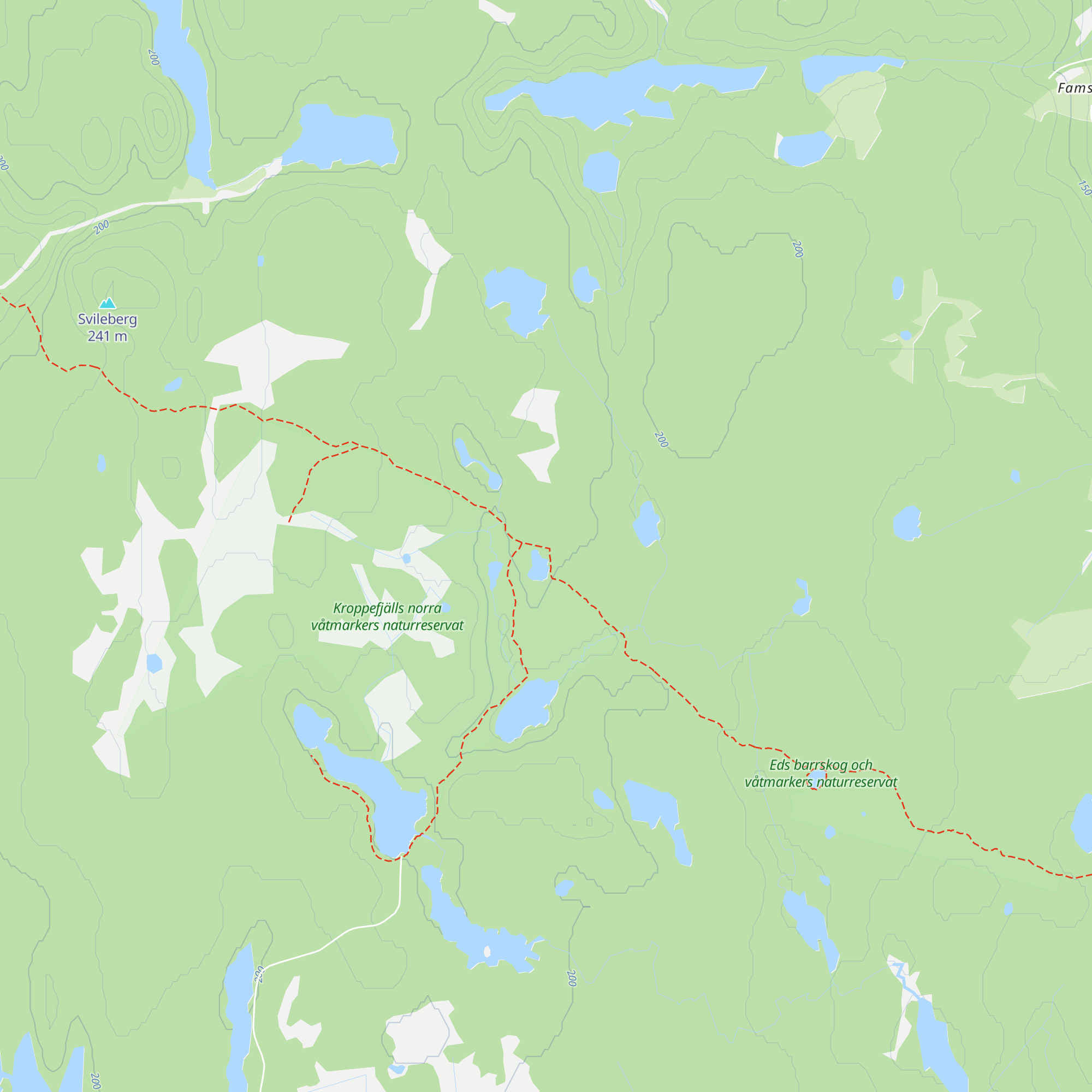 Karolinerstugan map