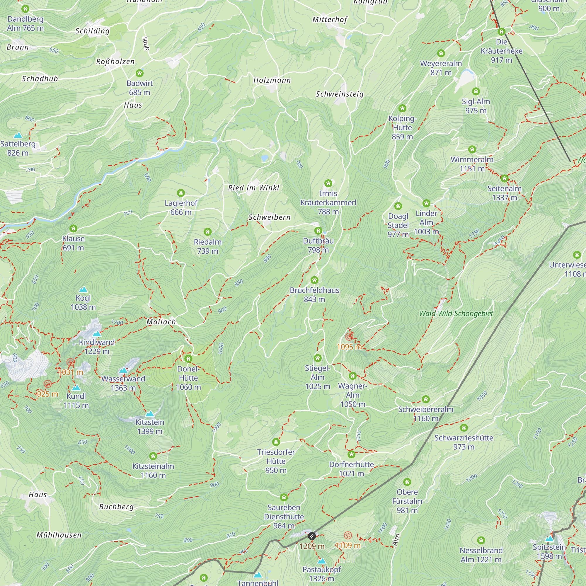 Wagnerstadel map