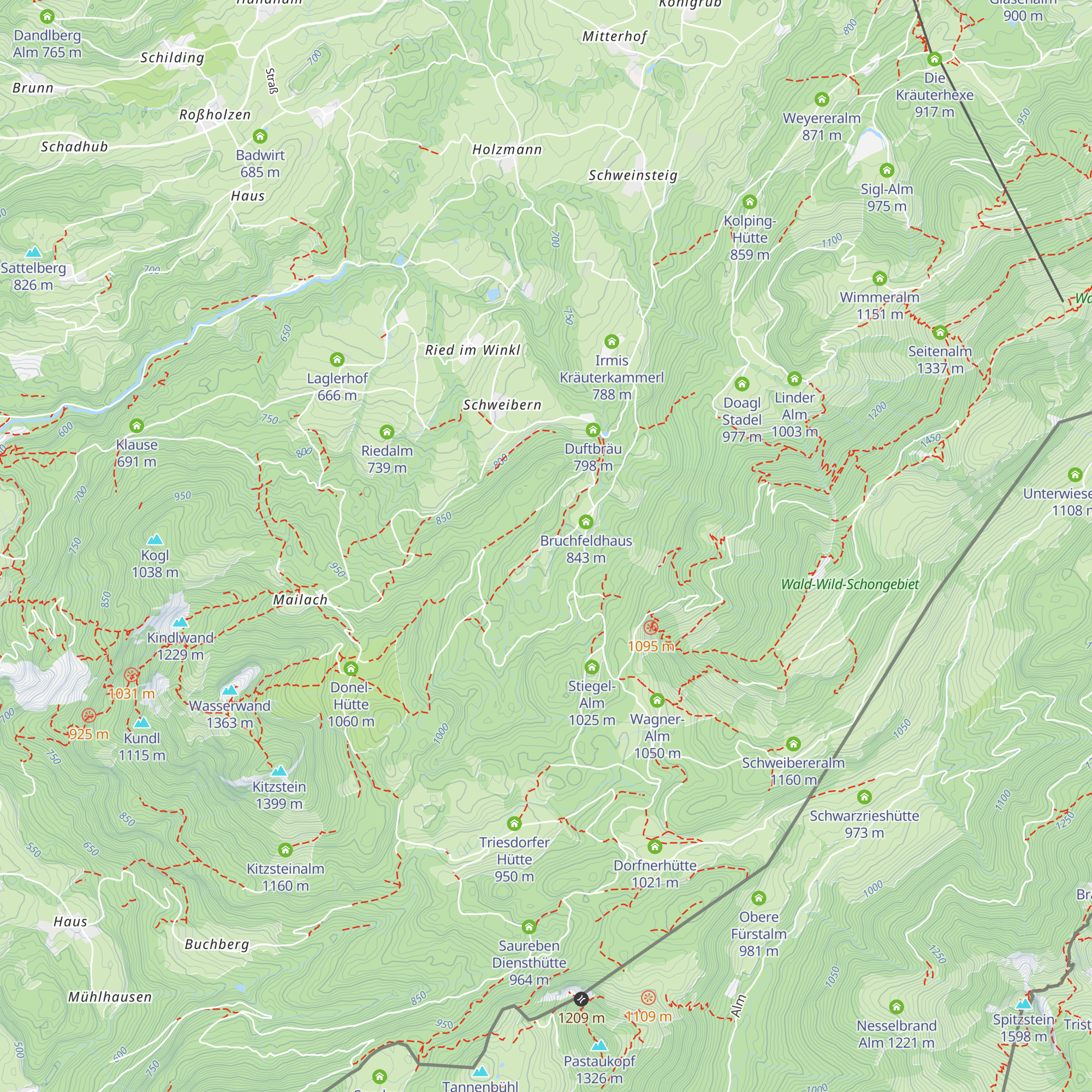 Wagnerstadel map