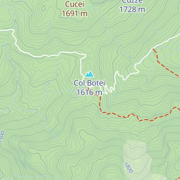 Map of Rifugio Giampietro Talamini