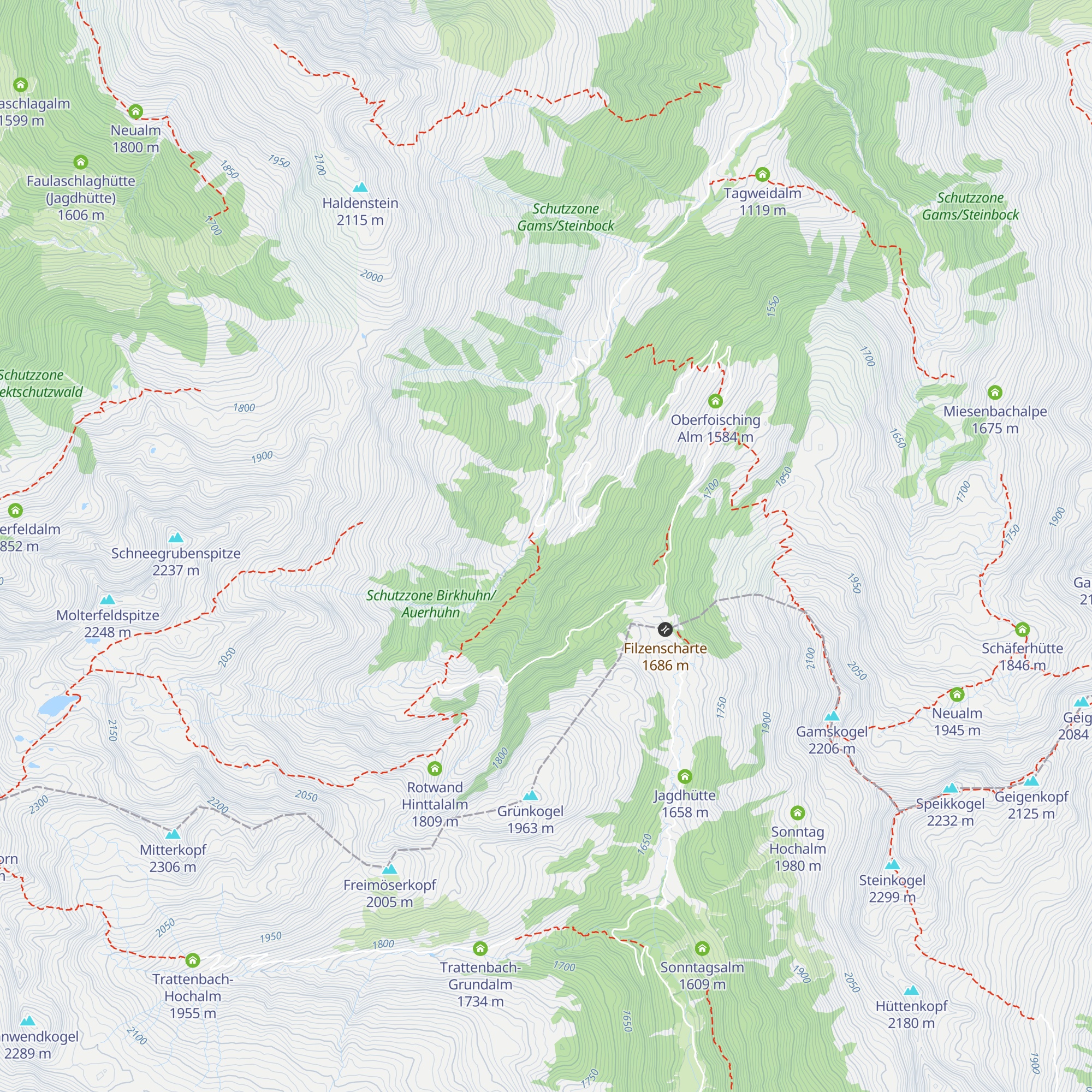 Jagdhütte map