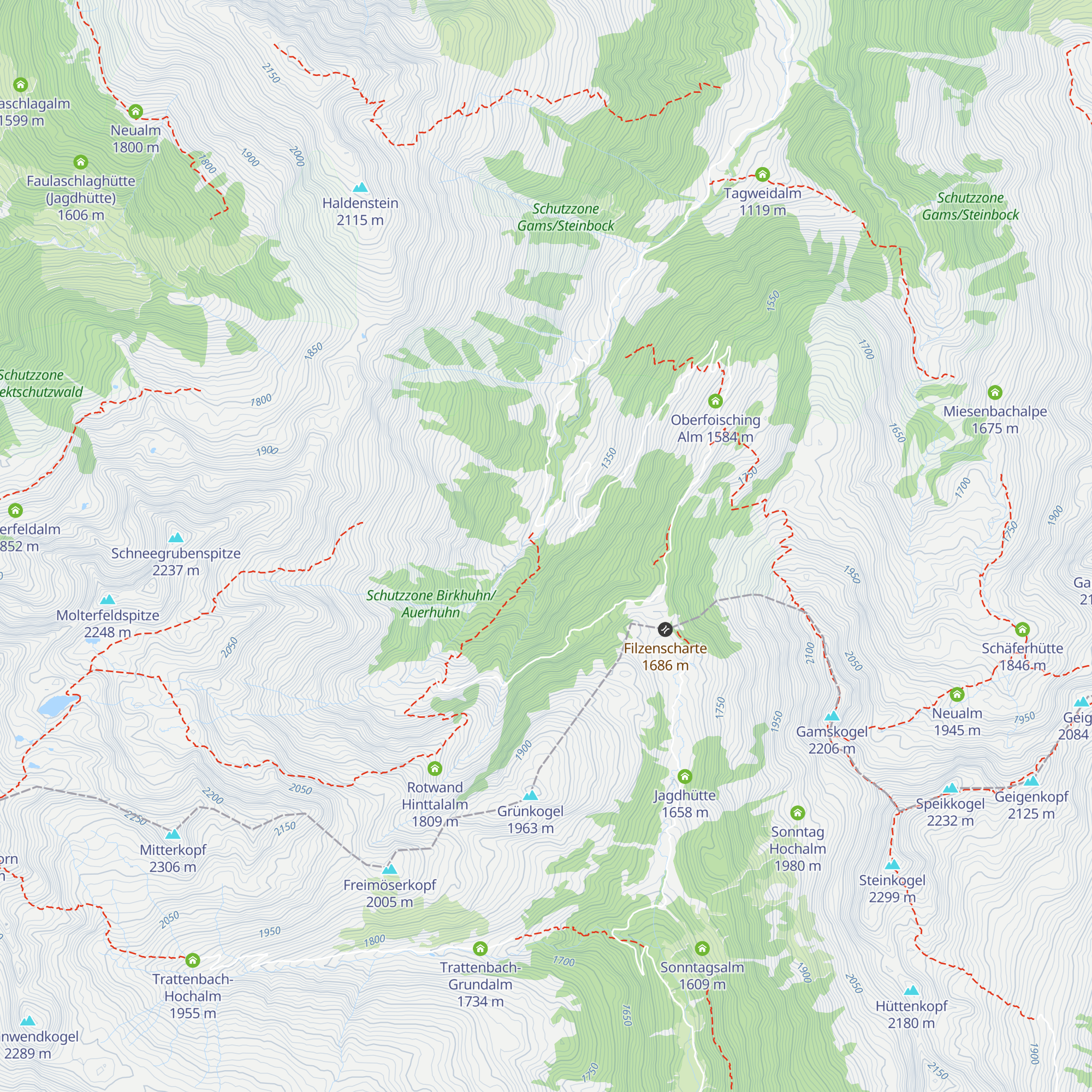 Jagdhütte map