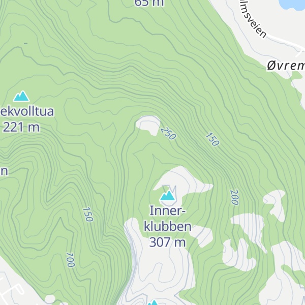 Map of Ytter-Klubben