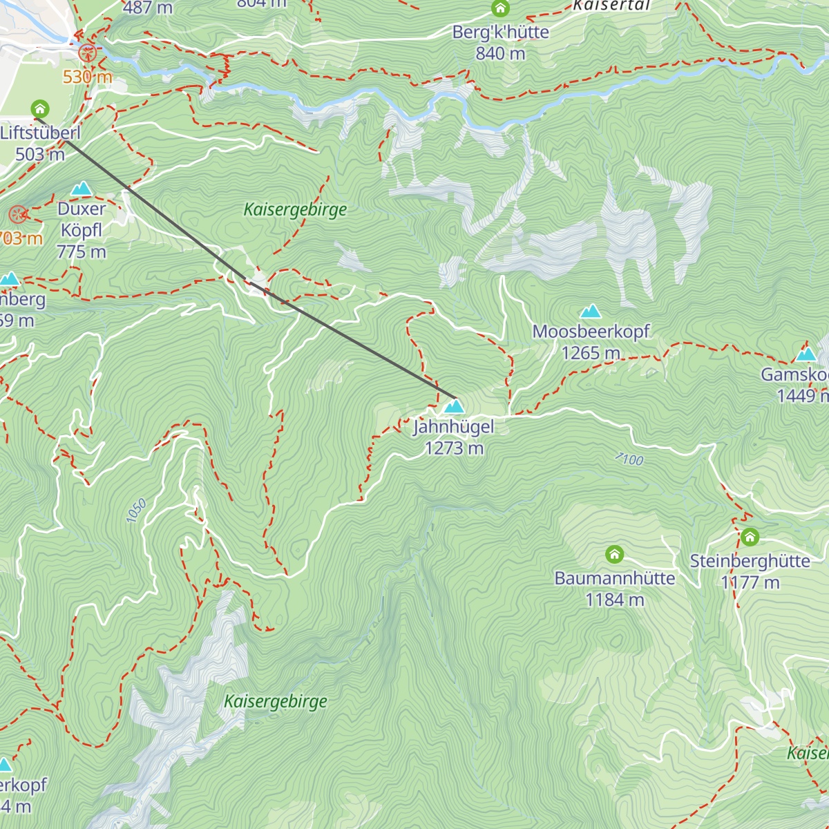 Weinbergerhaus map