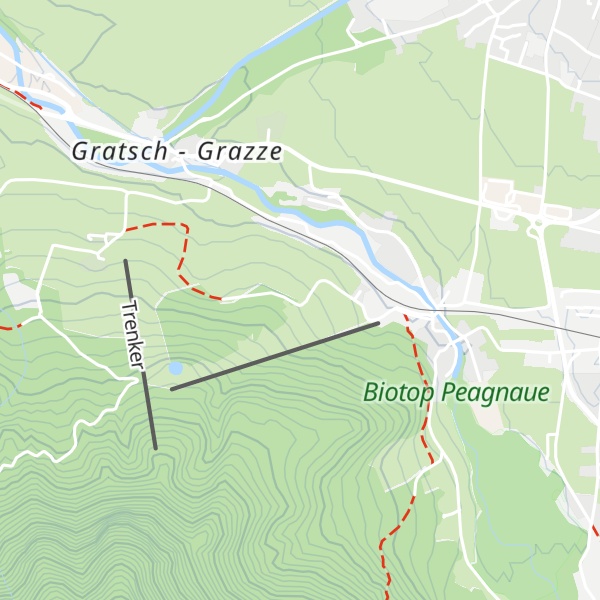 Map of Restaurant Bar Rienz