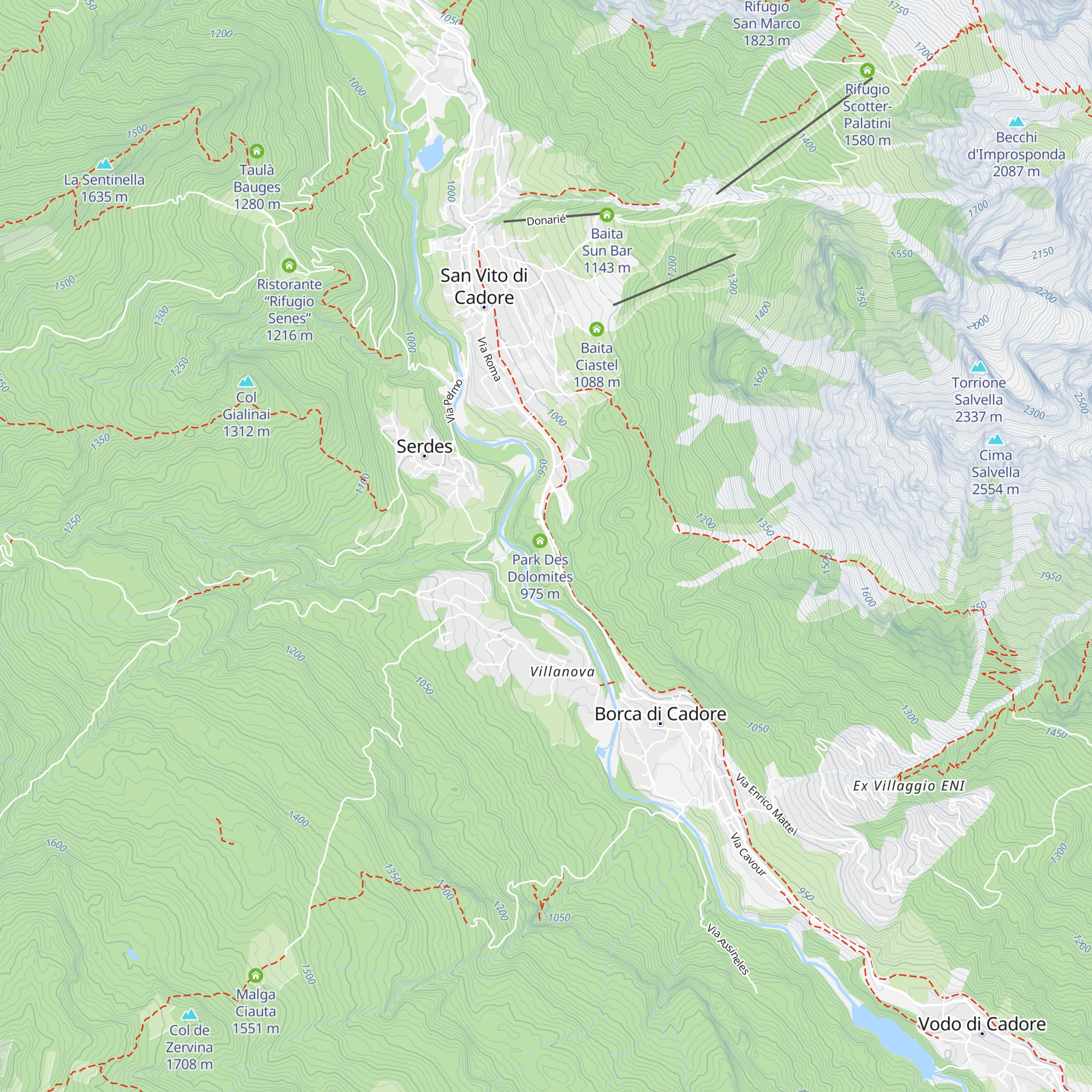Istituto Pio X map
