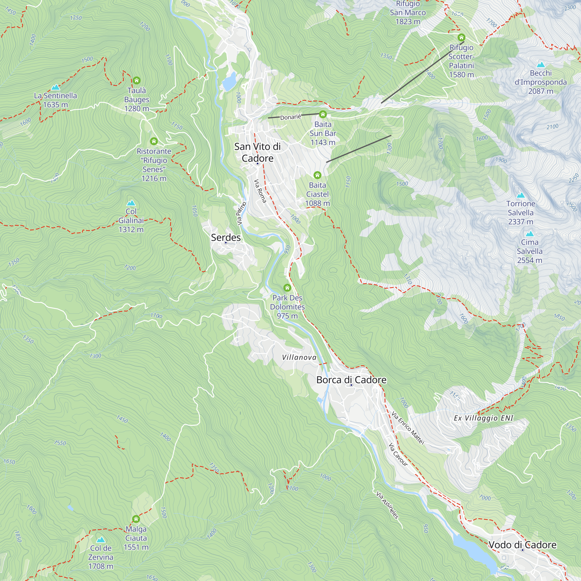 Istituto Pio X map