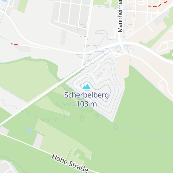 Map of Scherbelberg