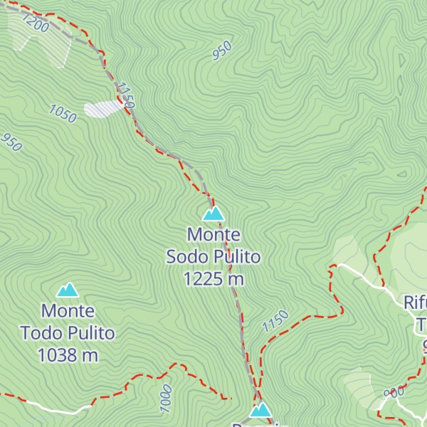 Map of Monte Sodo Pulito