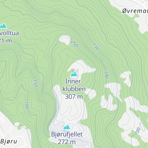 Map of Inner-klubben