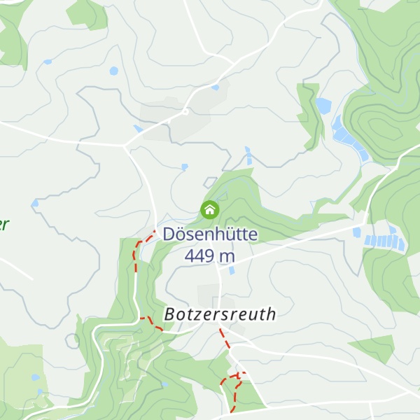 Map of Dösenhütte