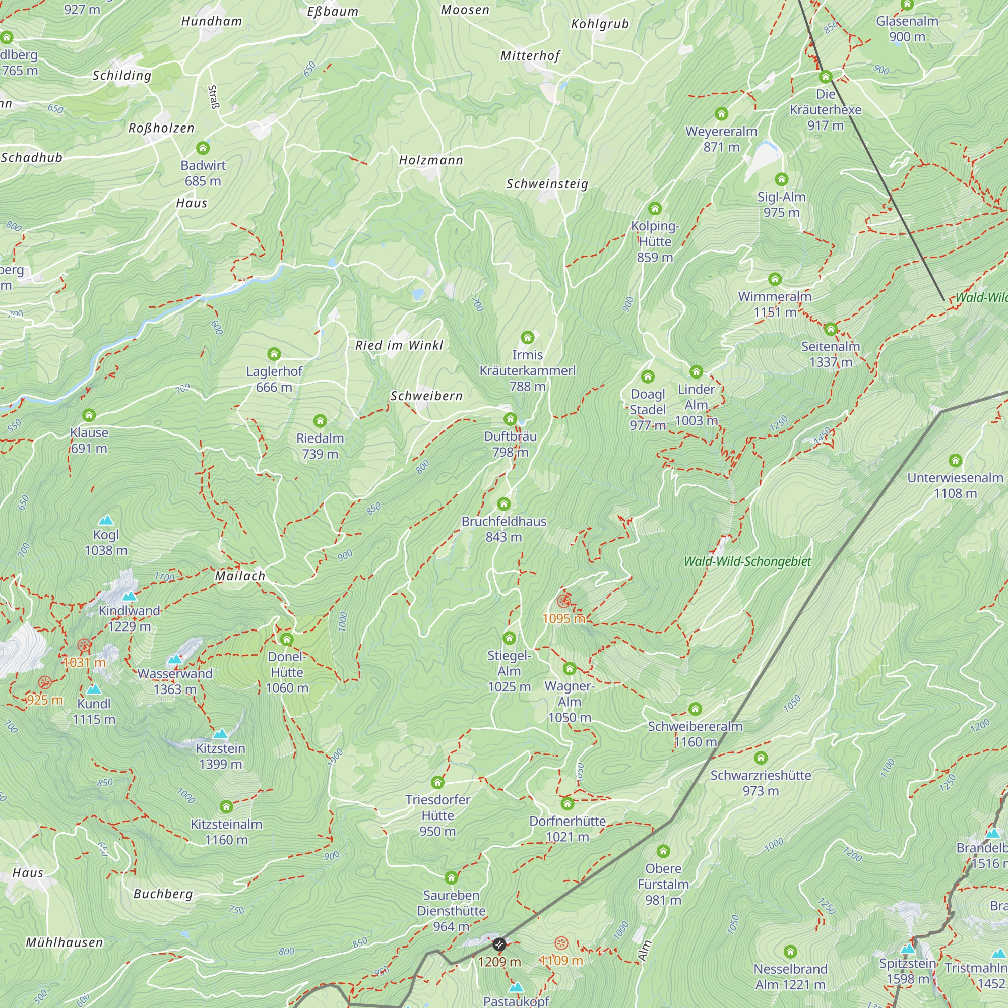 Bruchfeldhaus map