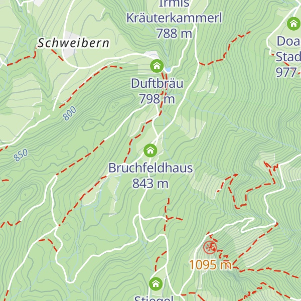 Map of Bruchfeldhaus
