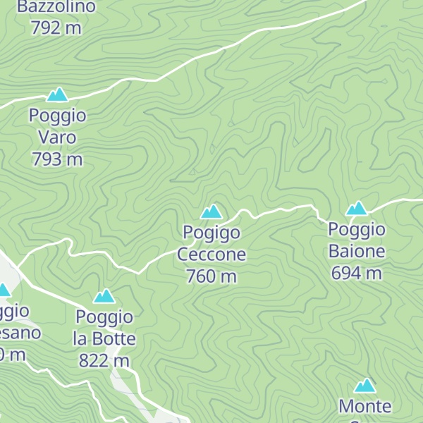Map of Pogigo Ceccone