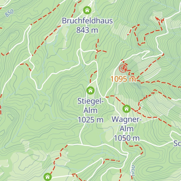 Map of Stiegel-Alm