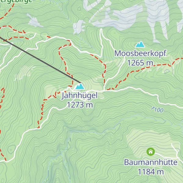 Map of Brentenjoch-Alm