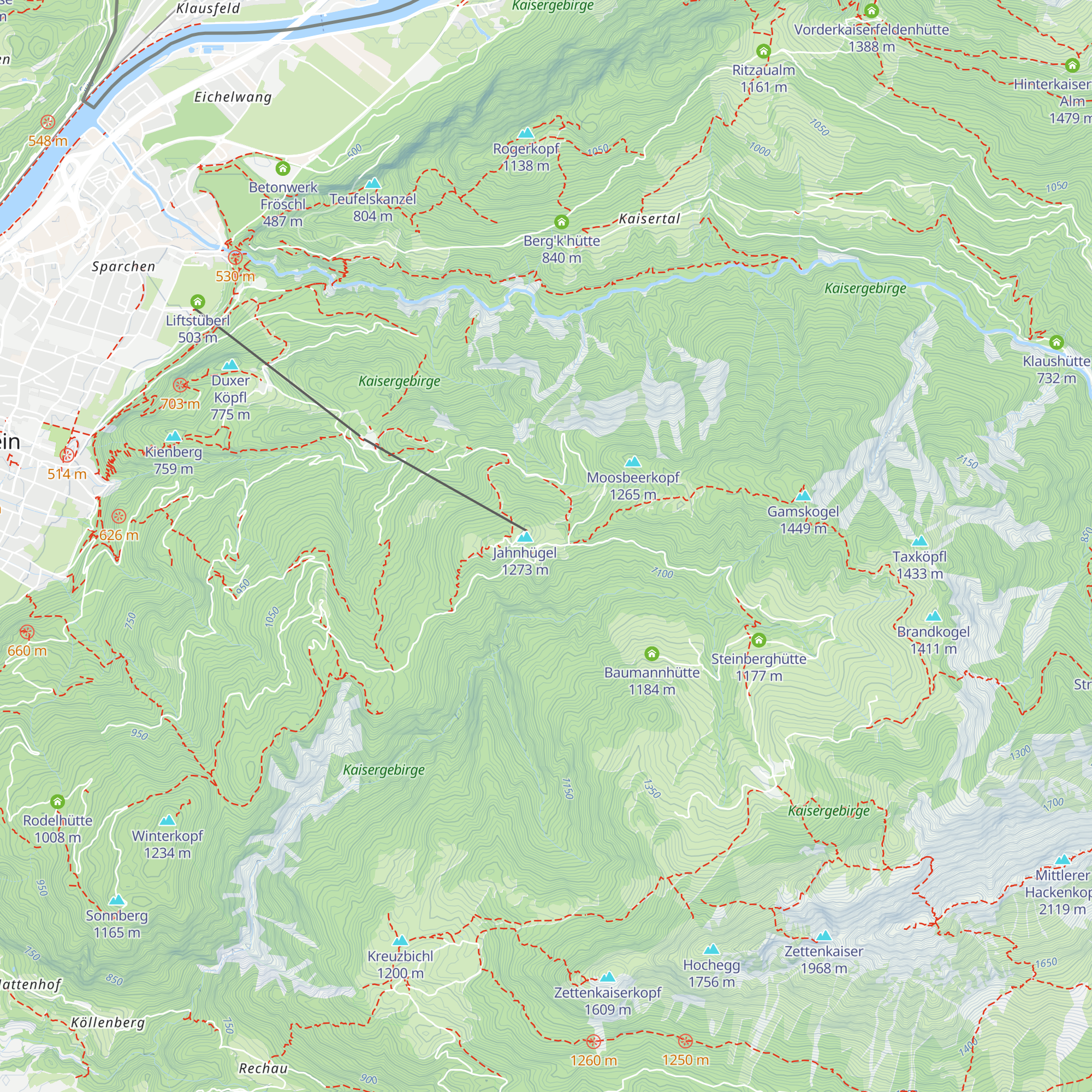 Brentenjoch-Alm map