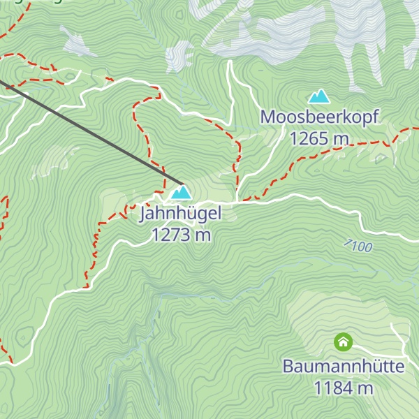 Map of Brentenjochalm