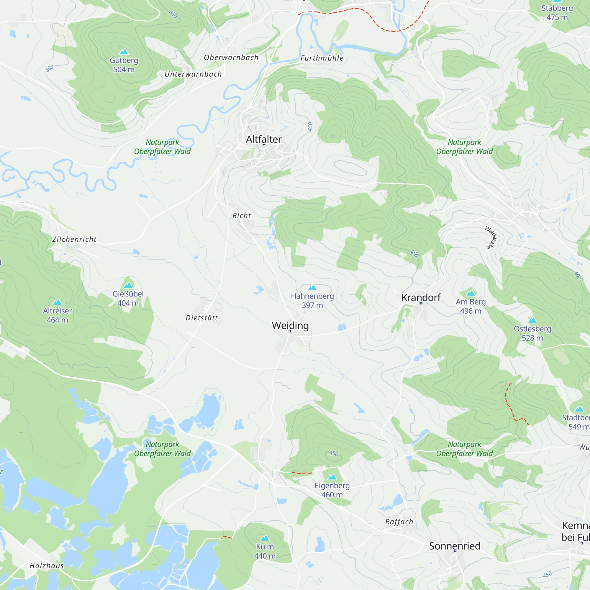 Johannihütte map
