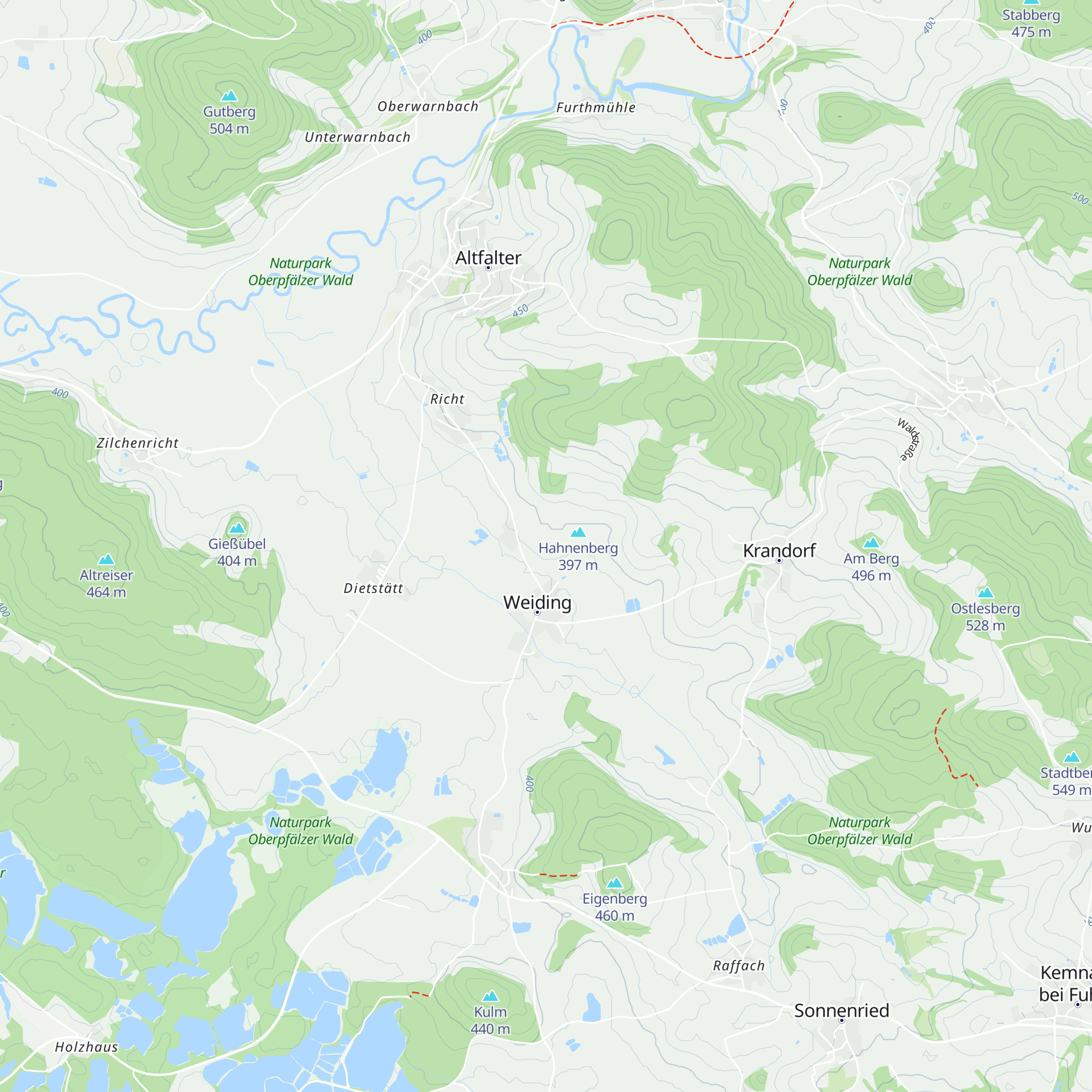Johannihütte map