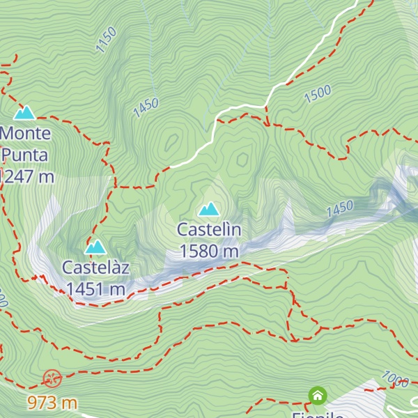 Map of Castelìn