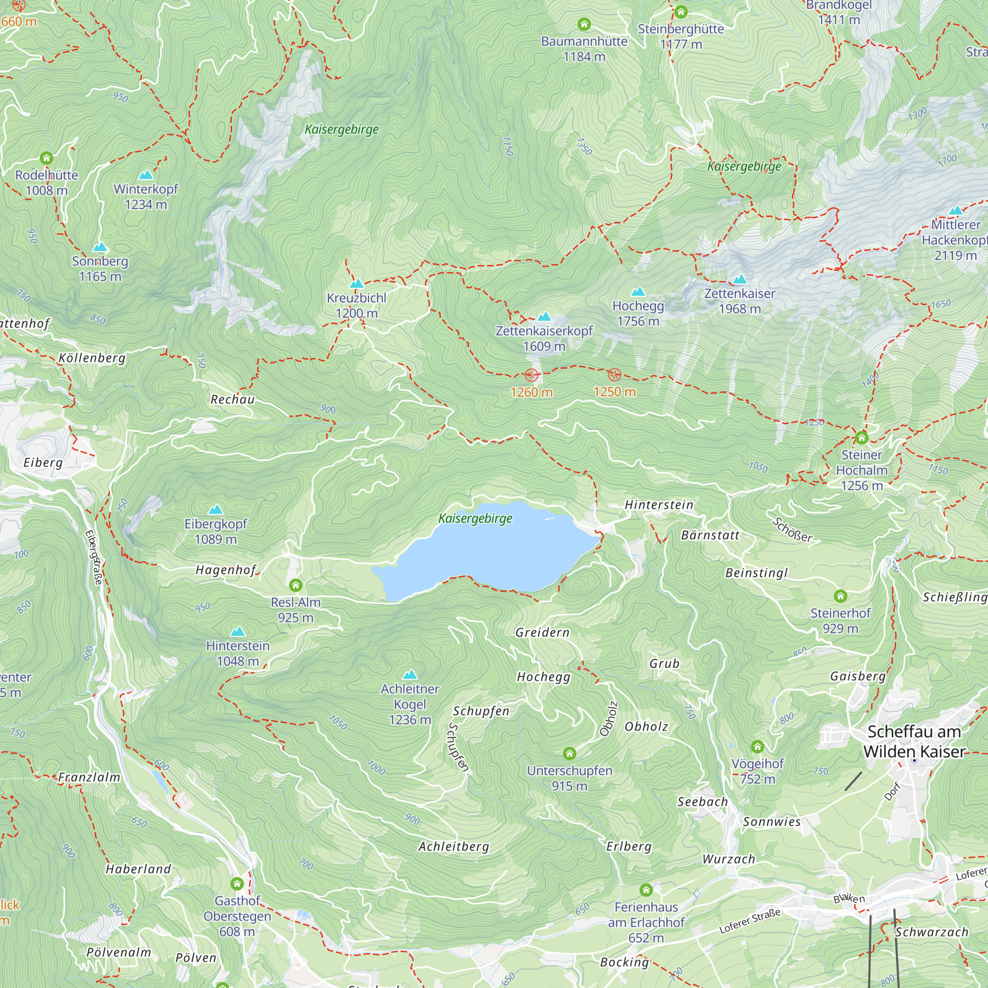 Sojerhof map