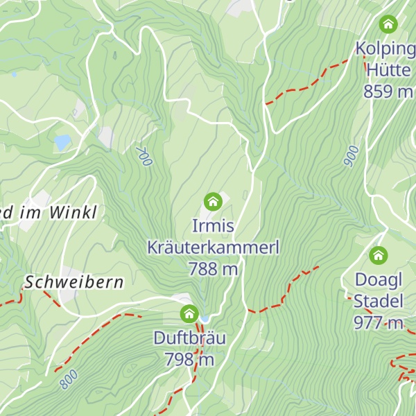 Map of Oberstufferhof