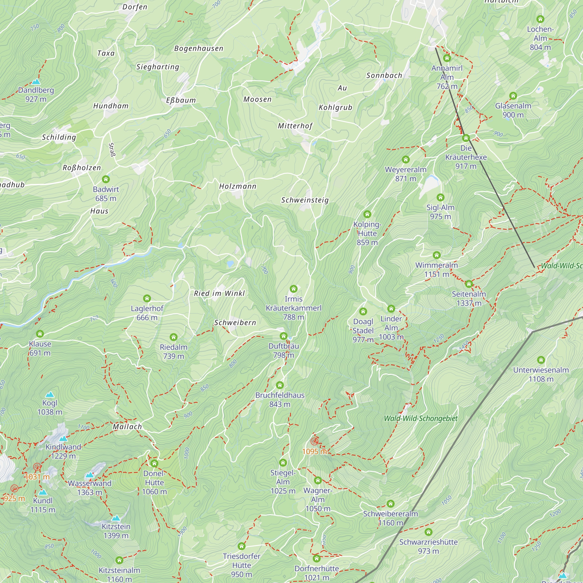 Oberstufferhof map