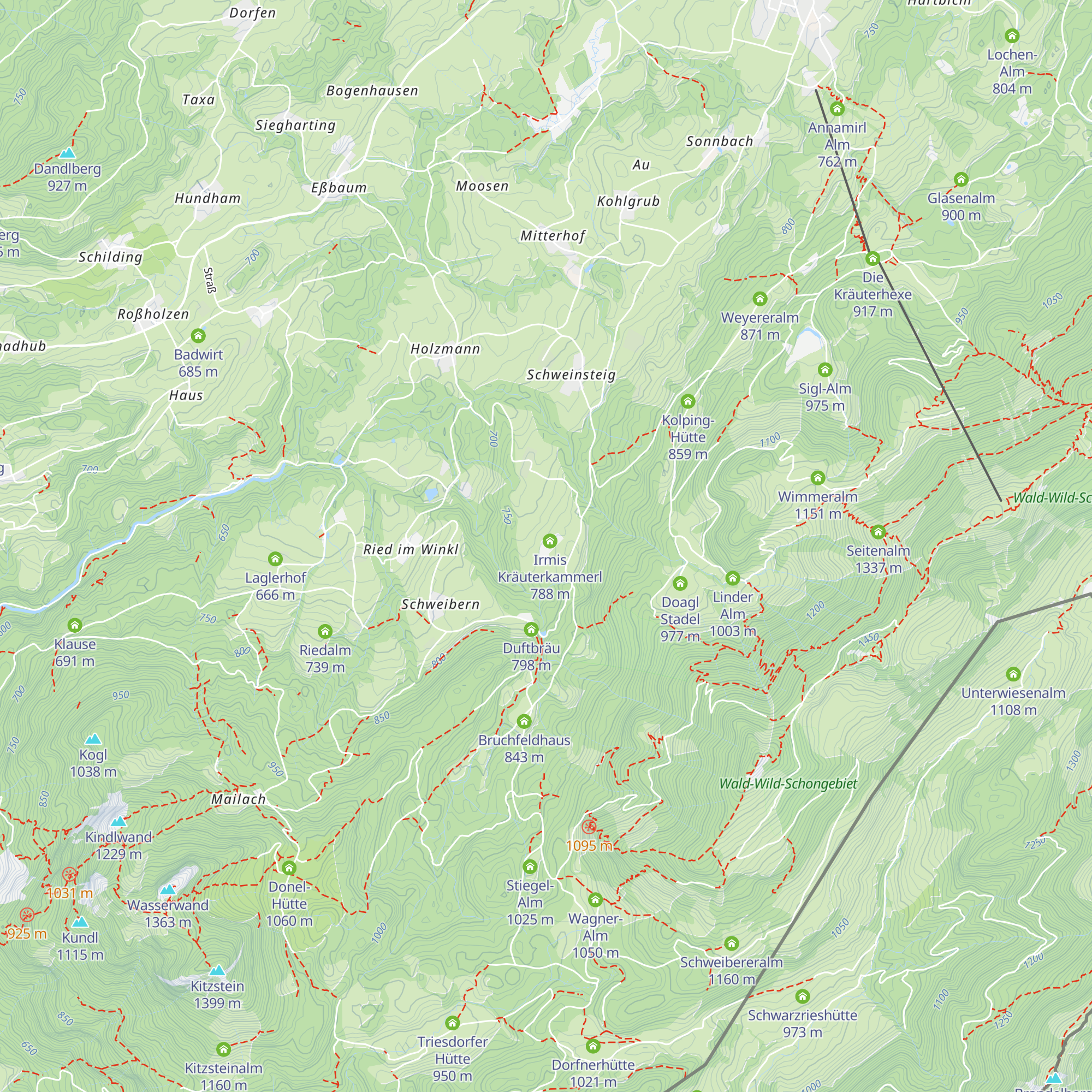 Oberstufferhof map