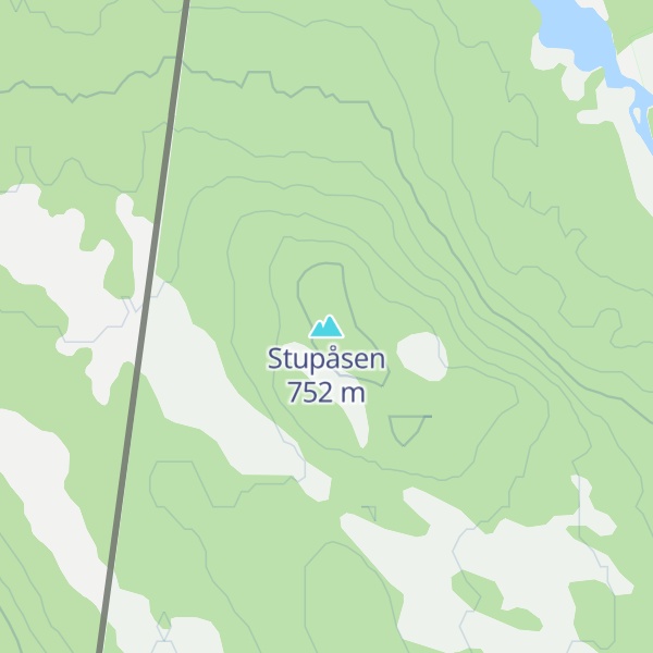 Map of Stupåsen