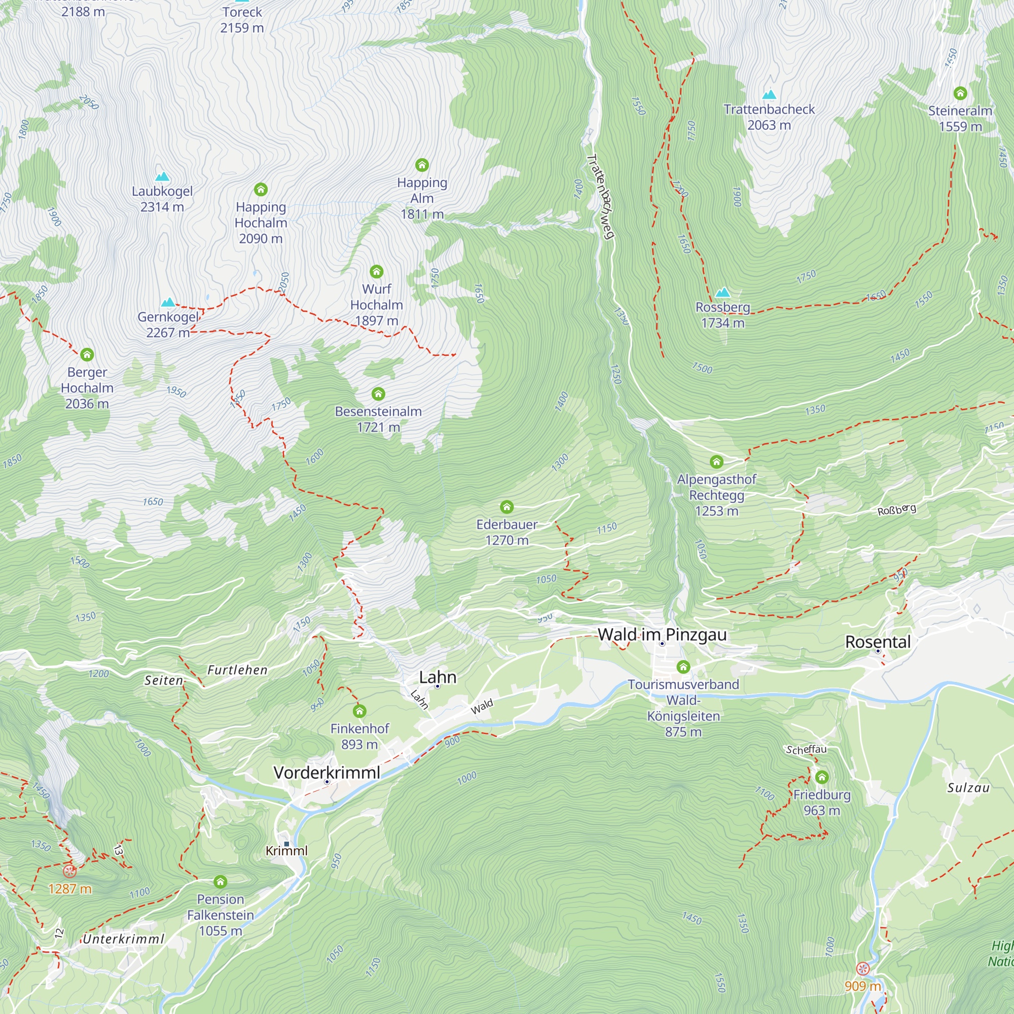 Ederbauer map