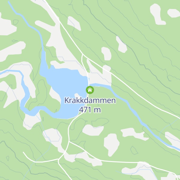 Map of Krakkdammen
