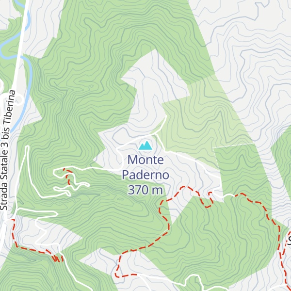Map of Monte Paderno