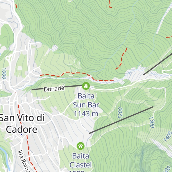 Map of Baita Sun Bar