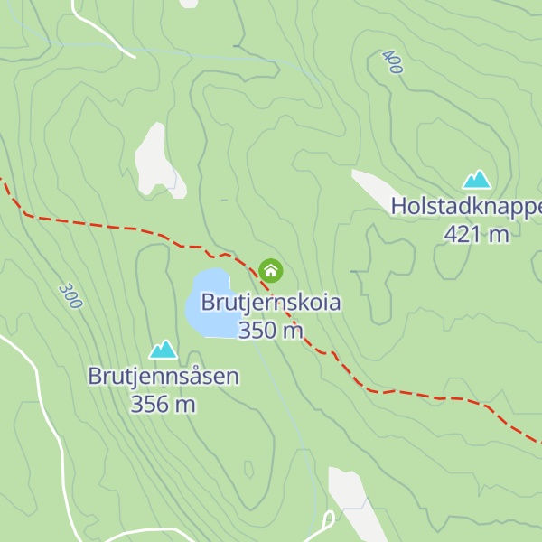 Map of Brutjernskoia