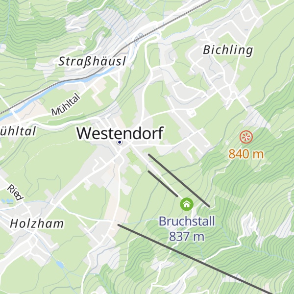 Map of Dorfer