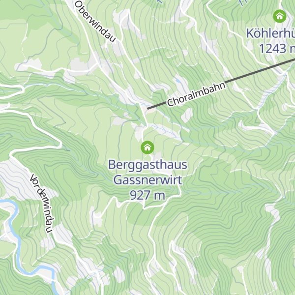 Map of Berggasthaus Gassnerwirt