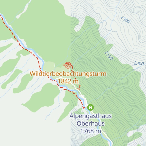 Map of Jagdhütte