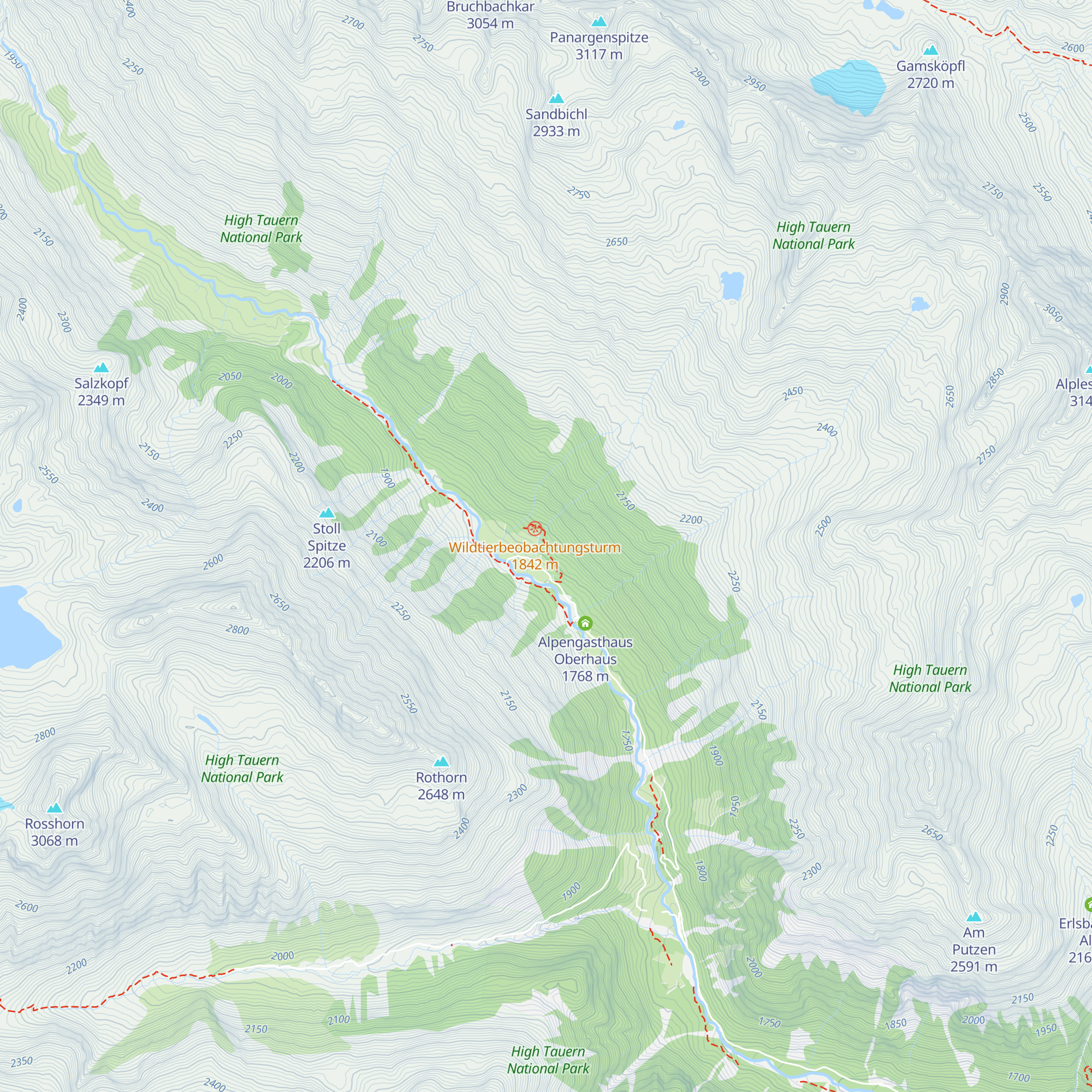Jagdhütte map