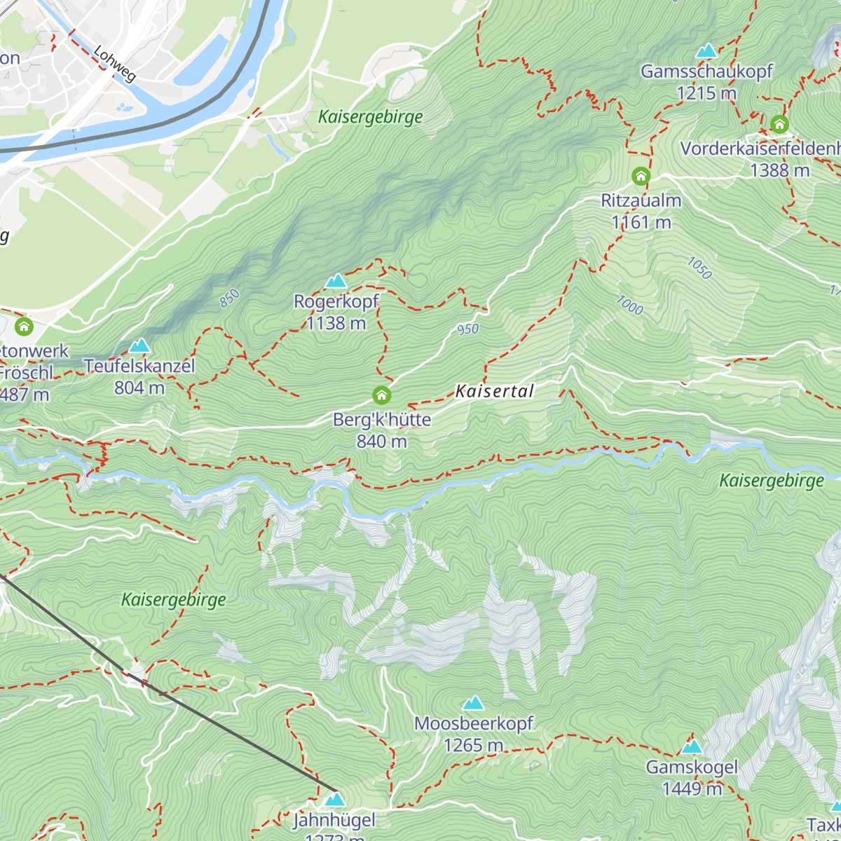 Pfandlhof map