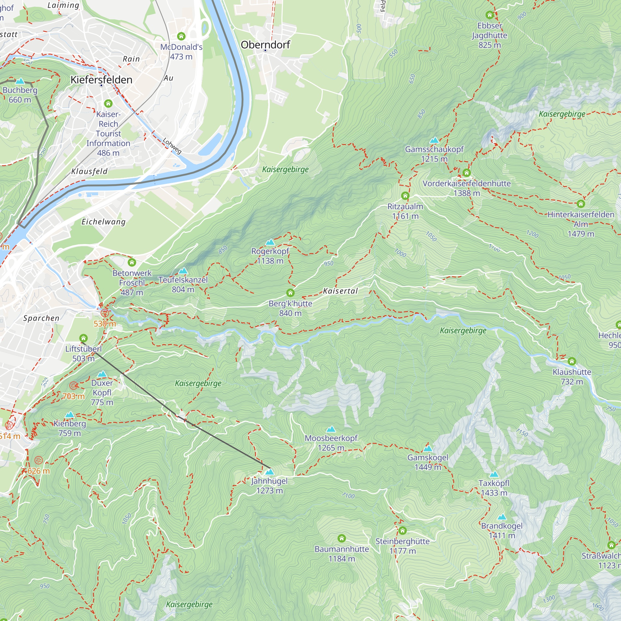Tschamernik Landwirtschaften map