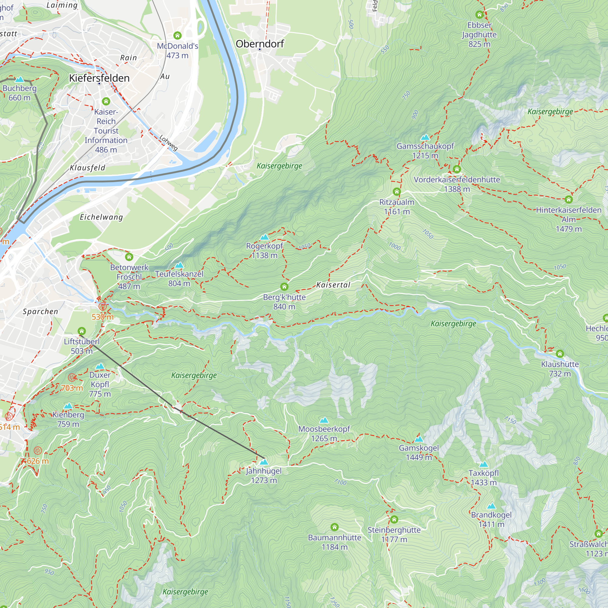 Tschamernik Landwirtschaften map
