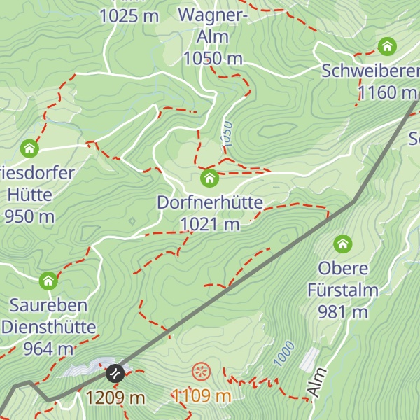 Map of Grafnhütte