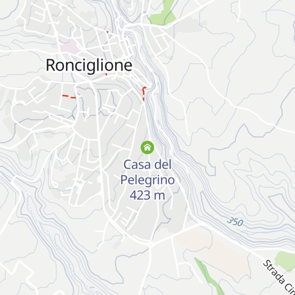 Map of Casa del Pelegrino